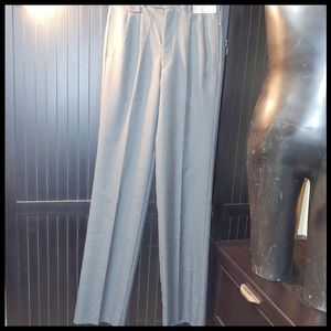 New Unhemmed Gray Bonelli Dress Pants, 30